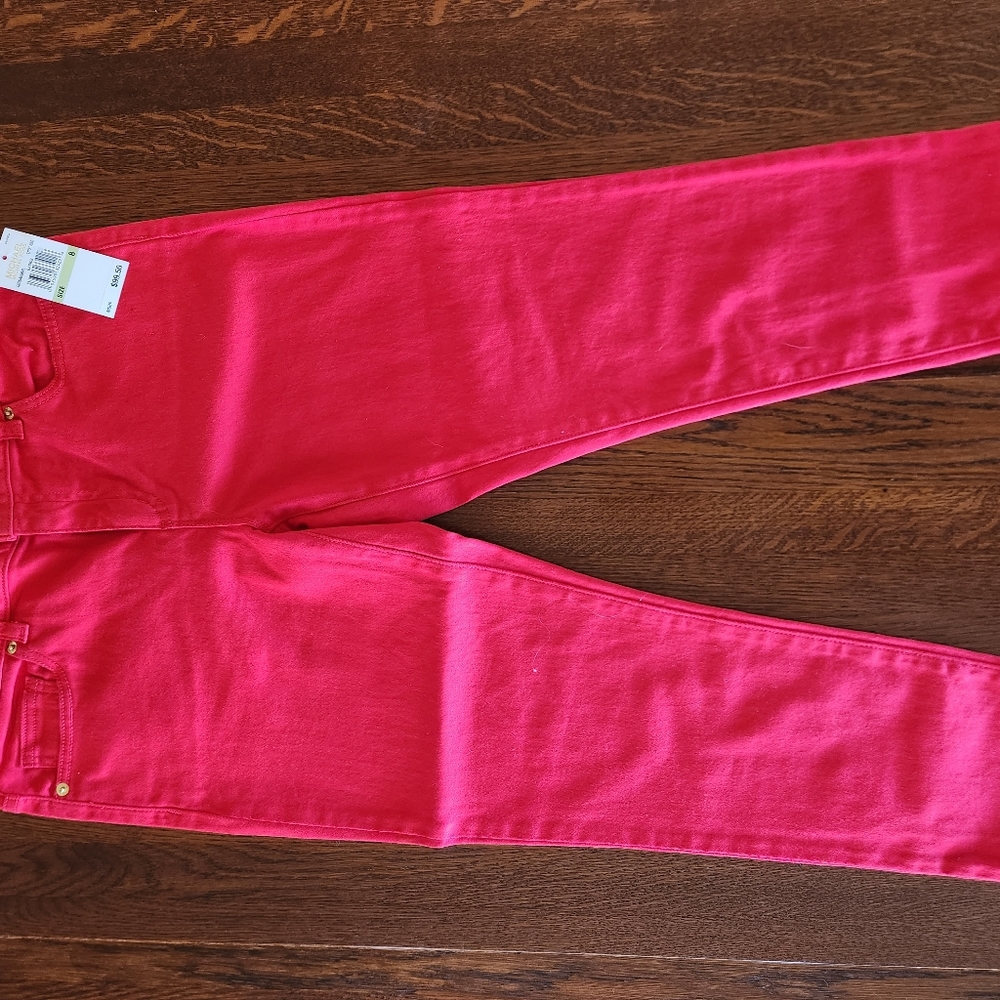 MICHAEL KORS IZZY CROPPED SKINNY PANTS